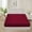 Burgundy, variant on 400 Thread Count 3 Piece (1- Fitted Sheet + 2- Pillow cover) Quality 21 Inch Deep Pocket 100% Egyptian Cotton Color Burundy Solid Size California King