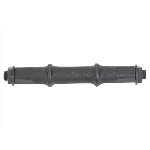 Cotterless B.B Axle Square Nut Style 124.5mm. for bicycle bottom bracket, bike bottom bracket, lowrider bikes, beach cruiser