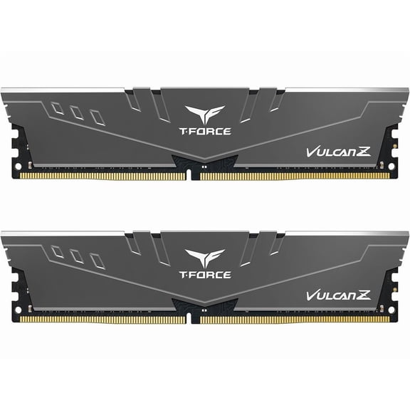 Team T-FORCE VULCAN Z 16GB (2 x 8GB) DDR4 3200 (PC4 25600) Desktop Memory Model TLZGD416G3200HC16FDC01