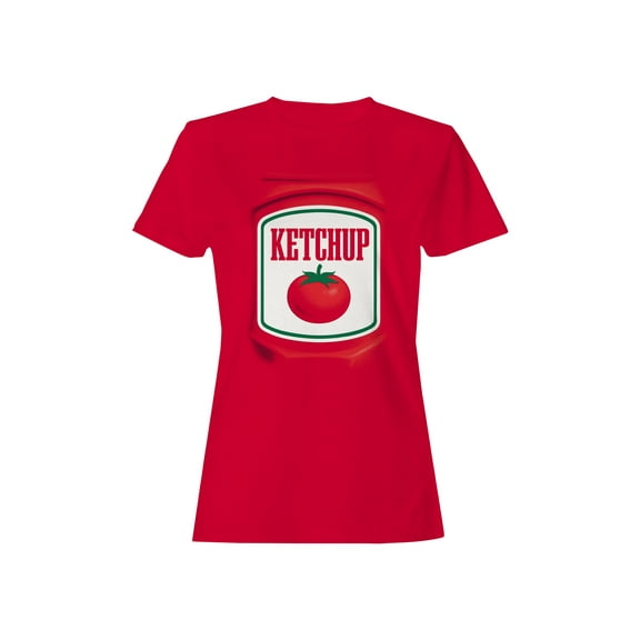 Ketchup Label with Tomato Women's T-shirt