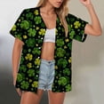 thumbnail image 2 of vigerkar Womens St Patricks Day Shirt 2026 Funny St Patricks Day's Print Shirts, Festival Outfit for Women Spring Summer (Dark Green, 5XL), 2 of 7