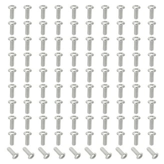 MMIZTFC 600 Pcs M3 Screws Assortment Kit, M3x 6/8/10/12/16/20/25/30mm Black Zinc Plated Hex Socket Head Screws Nuts Bolts And Washers Set - Walmart Supplies