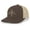 Brown/Khaki, variant on Christian Redeemed Cross Nails Mens Embroidered Mesh Back Trucker Hat, Marsh Duck Camo