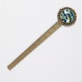 thumbnail image 2 of Map Bookmarks in Antique Bronze: Reading Accessories and Book Marks for Book Lovers, 2 of 5