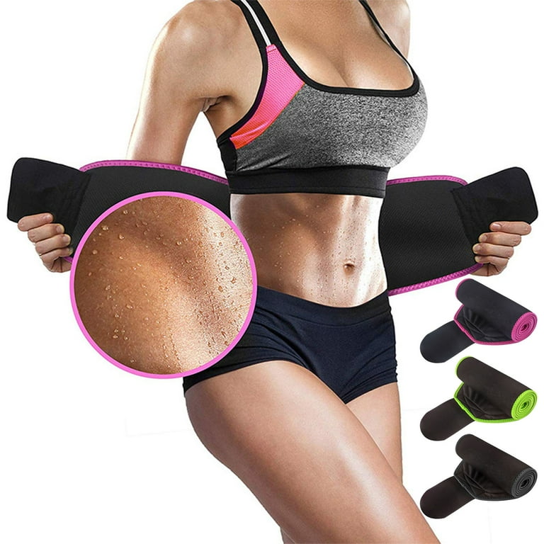 Aqyh Waist Trainer for Women And Men Neoprene Sweat Band Waist Trimmer Belt Slimming Stomach Wrap Sports Workout Body Shaper