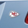 thumbnail image 5 of Fan Mat 22572 Emblem  NFL Kansas City Chiefs Logo; Painted; Heavy Duty Chrome, 5 of 5