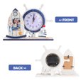 thumbnail image 2 of EeaseCA 1pc Clock Decoration Fashion Household Desktop Clock Creative Clock Ornament, 2 of 7