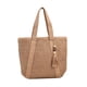 thumbnail image 1 of Bolso de hombro para mujer, bolso tejido bohemio, bolso de viaje, bolso de compras, bohemio Marrón claro jinwen Bolso de mujer, 1 of 8