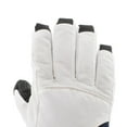thumbnail image 2 of HOTFINGERS Rip-N-Go ll Ladies Alpine Sport Fabric Gloves, Color: White and Navy, Size: S, 2 of 5