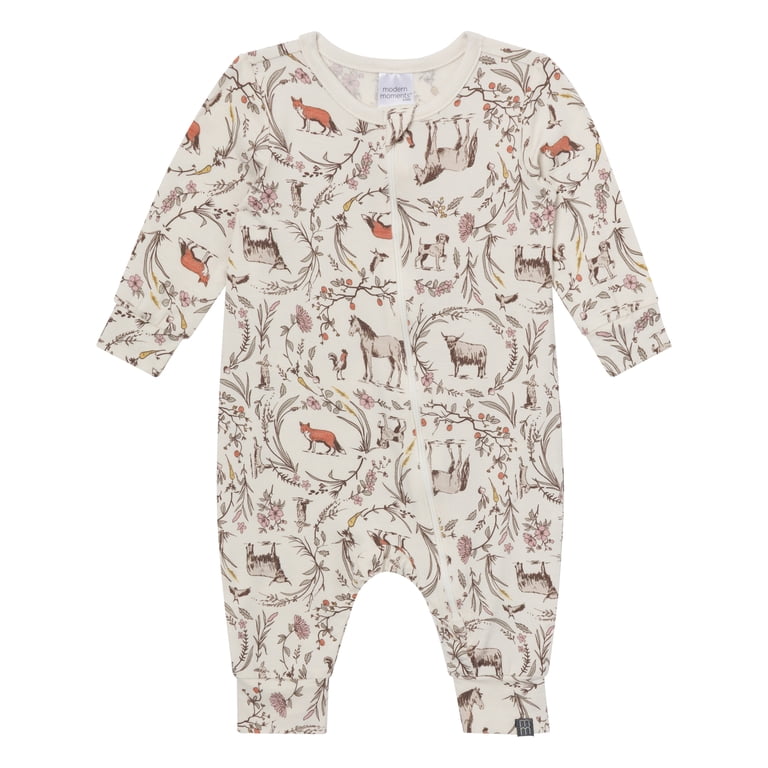Modern Moments by Gerber Two-Way Zip Viscose Coverall photo 1