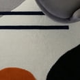 thumbnail image 6 of SAFAVIEH Rodeo Drive Corine Abstract Area Rug, Grey/Black, 6' x 6' Round, 6 of 8