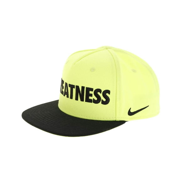 Nike Boy`s Statement Snapback Hat (Volt(7A2720-K4E)/Black, 2-4T)