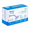 thumbnail image 2 of Regadera cuadrada 4", acero inox, con brazo, satín, Túbig Foset R-413N, 2 of 2