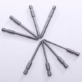 thumbnail image 4 of 8PCS 75mm Magnetic Long Hex Cross Head Screwdriver Bits Electric Screwdrive, 4 of 7