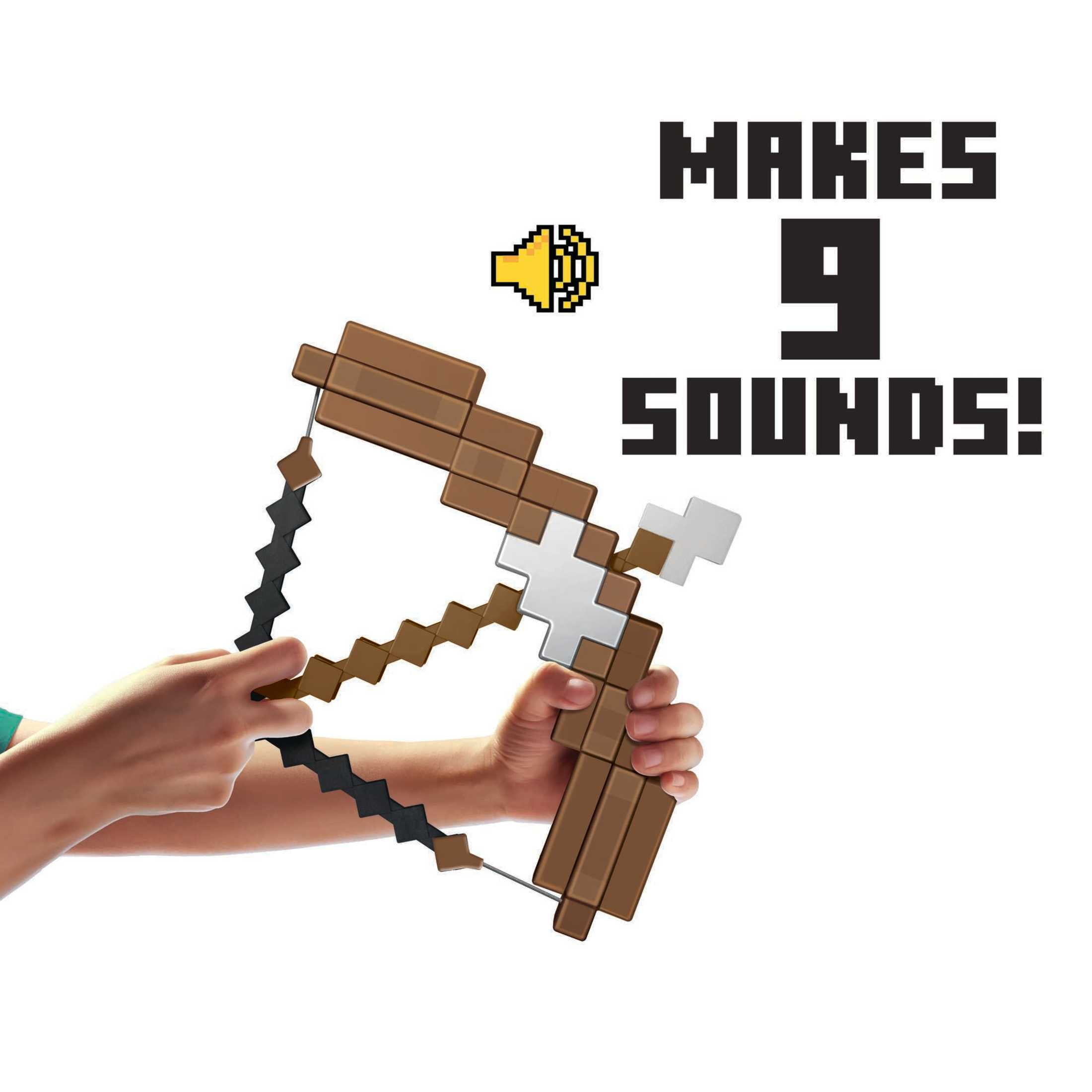 Minecraft Toys, Ultimate Bow and Arrow with Sounds, Role-play