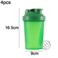 thumbnail image 2 of Taza mezcladora de polvo de proteína multicolor simple de 4 piezas - Verde Adepaton CPB-DE-WX688-3, 2 of 4