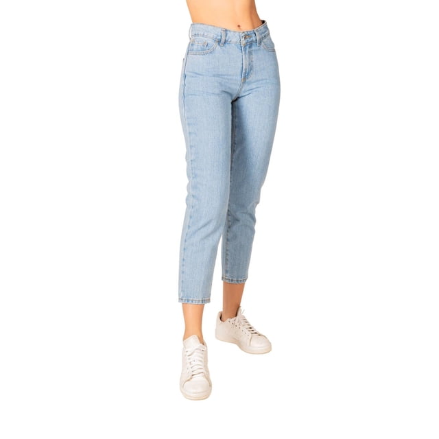 Mom jeans jeanswest azul cielo 9 jeanswest 8742g-1