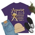 thumbnail image 7 of Aquarius Zodiac Heavy Cotton Tee, 7 of 7