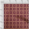 thumbnail image 1 of oneOone Viscose Chiffon Fabric Paisley Ikat Printed Craft Fabric BTY 42 Inch Wide, 1 of 4