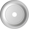 thumbnail image 5 of Ekena Millwork 22"OD x 3 1/2"ID x 1 1/2"P Traditional Thermoformed PVC Ceiling Medallion (Fits Canopies up to 13 1/2"), UltraCover Satin Hunt Club Green, 5 of 5