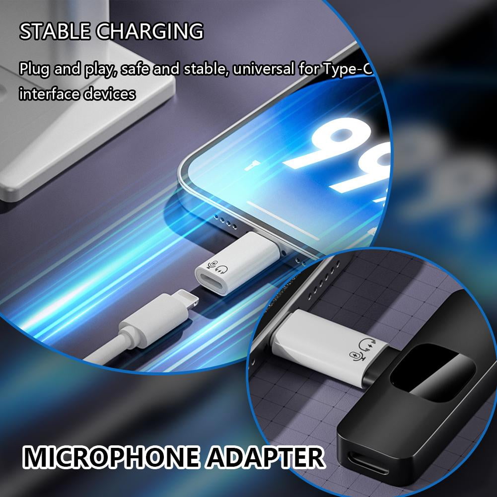 USB Type C Female to iOS Male Adapter For iPhone 14/13/12/11/XR/XS/SE 3 B5N1