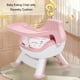 thumbnail image 4 of Silla de Comedor para bebé con Respaldo Cojín Acústico Protección de la Columna Vertebral Silla de Alimentación de Plástico para el Suelo para Niños para que su bebé ANGGREK Otros, 4 of 8