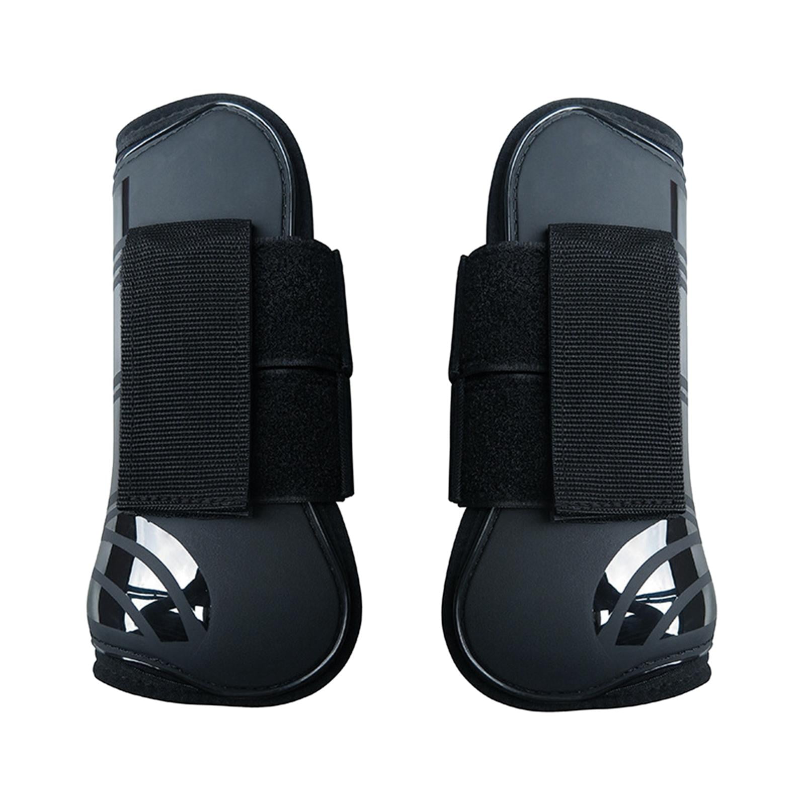 Equine Tendon and Fetlock Protect Boot 4 Pieces Horse Front Hind Leg Boots 