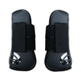 thumbnail image 1 of Juego de 2 Piezas de Protección para Piernas Soledad Bota de Tendón de Caballo Negro L, 1 of 10