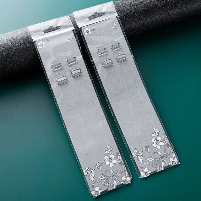 Correa de hombro transparente, ropa interior de repuesto, sujetador con cinturón invisible, cinturón de cristal antideslizante, envoltura para el pecho, cinturón de tubo elástico alto de TPU, 2 piezas