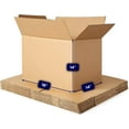 thumbnail image 3 of Pacron 6-Pack Cardboard Moving Boxes 18x14x14 – Durable for Shipping & Storage, 3 of 7