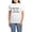 With Blue Strpe Pant, variant on CafePress - No War In Ukraine Women's Light Pajamas - Women's Short Sleeve Print T-Shirt and Pants Light Cotton Pajama Set