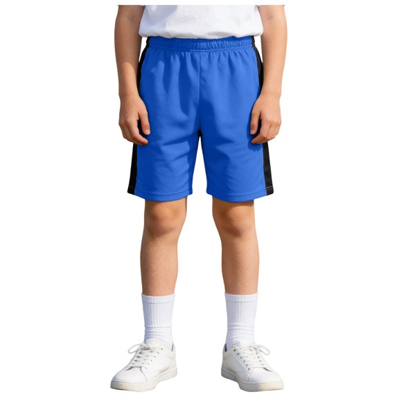 Ketyyh-chn99 Baby Bubble Shorts Toddler Baby Boy Summer Shorts Active Jogger Pants Waist Pocket Solid Color Athletic Sweatpant Harem Bottoms Size for 4-5 Years,Blue