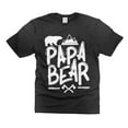 thumbnail image 2 of Papa Shirt Bear Shirt Father's Day Papa Tee Papa Birthday Gift Tee Papa Gift Ideas Fathers Day Gift, 2 of 6