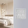 thumbnail image 5 of Dailycode Light Switch Plate Covers 2 Gang Wall Plate Plastics Outlet Covers for Kitchen Home Office Decor Line Hexagonal Texture, 5 of 8