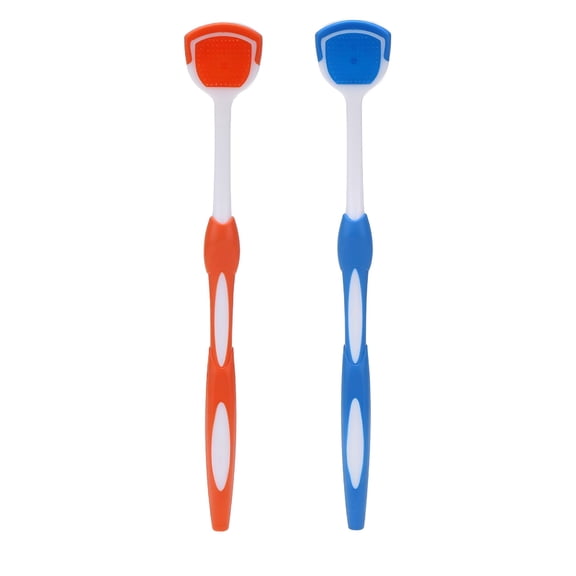 ACDANC 2 Pack Tongue Scraper,Tongue Cleaner Brush for Adults Tongue Scrubber for Better Breath