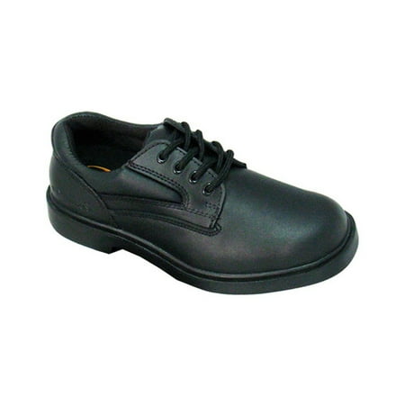 Women's Genuine Grip Footwear Slip-Resistant Steel Toe Oxford