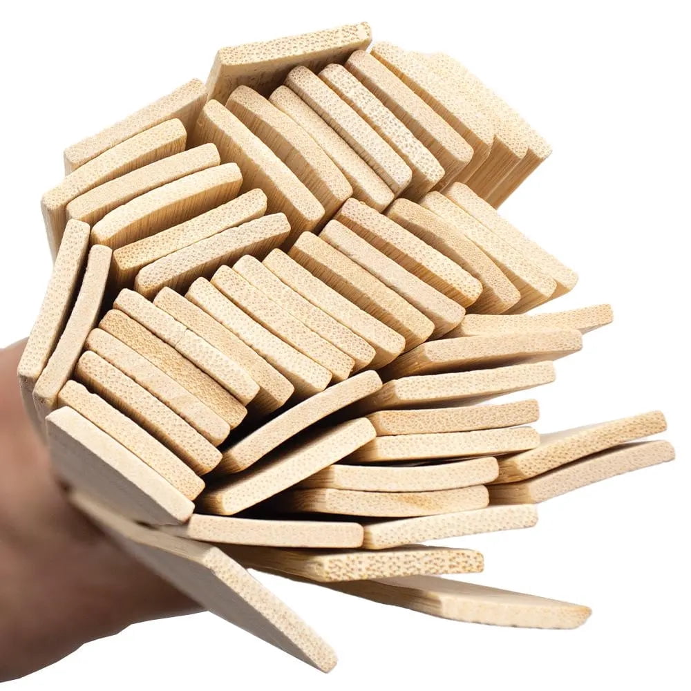 12" Inch Eco-friendly Grade Bamboo Paint Sticks - (Pack -1000 Sticks) Stirrers / Paddle to Mix Epoxy Resin or Paint (57023)