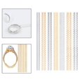 thumbnail image 4 of Ring Size Adjuster Loose Rings Guard Spacer Sizer Size Adjuster for Fitter 14Pcs Gold Silver, 4 of 9