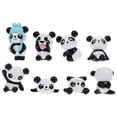 thumbnail image 1 of 8pcs Miniature Panda Cake Decors Decorative Animal Models Panda Design Cake Decor, 1 of 7