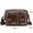 Dark Brown, variant on Genuine Leather Men's Shoulder Messenger Bag Large Capacity