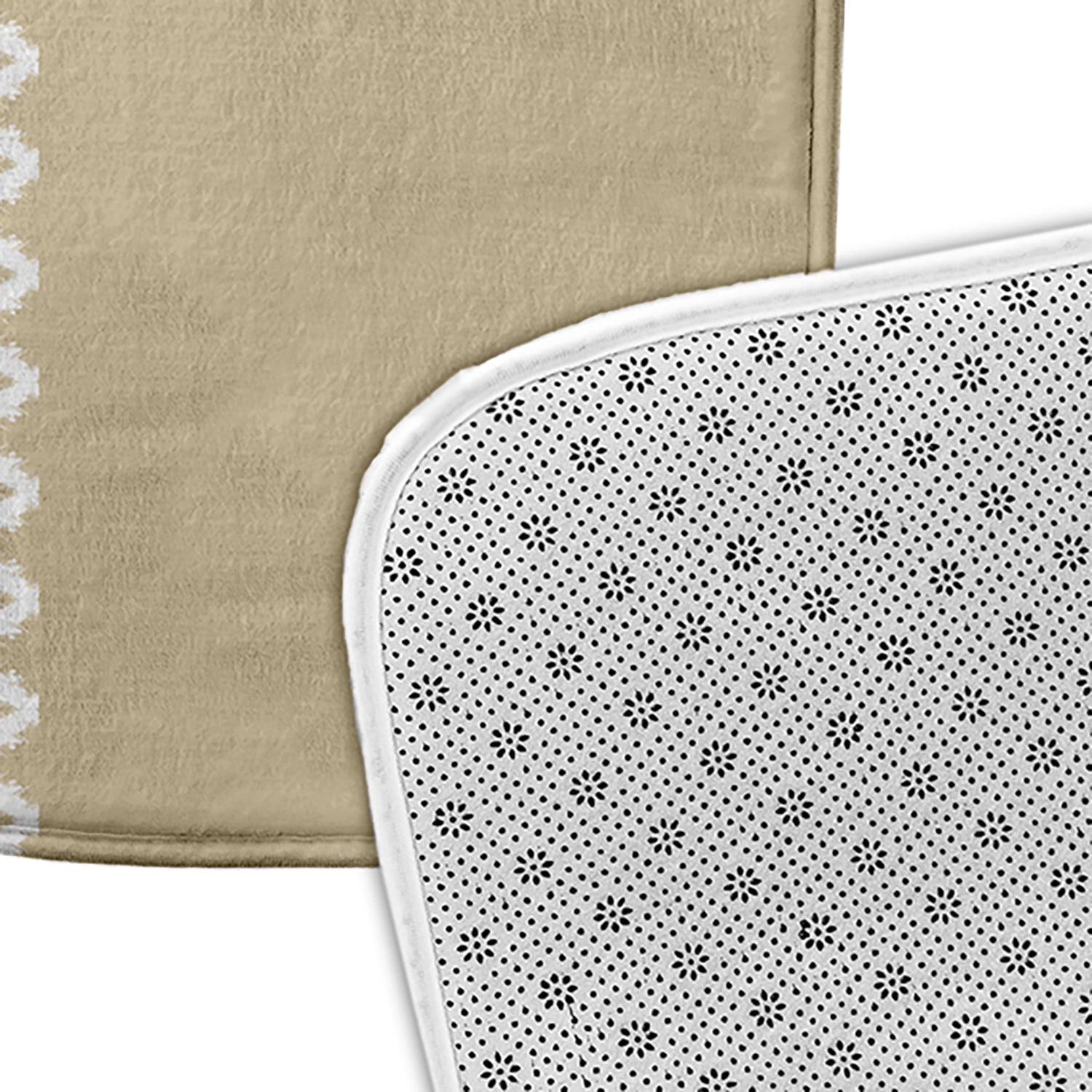 Simply Daisy Geometric Pet Feeding Mat for Dogs and Cats