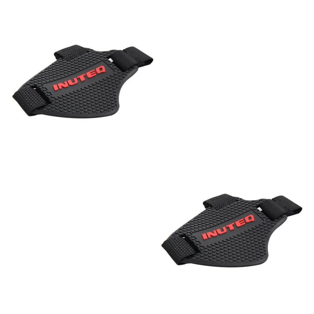 Greeniant Palanca de cambios para motocicleta, Protector para zapatos de montar, resistente al desgaste, antideslizante, almohadilla para cambio de negro rojo 2piezas Greeniant CBP107924