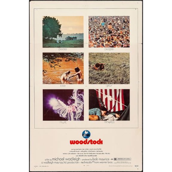 Best Posters (11Inx17In) Mini Poster Woodstock Poster 11x17 Poster