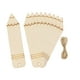 thumbnail image 2 of 10x Rebanada sin terminar en forma de bolígrafo Recortes Chips Proyectos Lápiz de madera Manualidades Marcador en blanco para Club Preescolar Aula, 2 of 9
