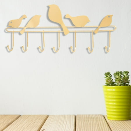

Prime Zerbueate Hooks For Hanging Bird Shaped Coat Hooks For Hanging Coats Coat Rack Wall Mounted Metal Hook Rack Key Coat Towel Holder With 5 Hooks Bedroom Wall Decor Deals Of The Week