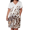 thumbnail image 2 of Vestido de bolsillo suelto de león, vestidos de mujer, vestido de fiesta de lujo para mujer, vestido de noche de lujo para mujer 2025, 2 of 6