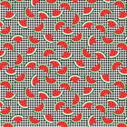 Conversational Watermelons Fabric, per Yard