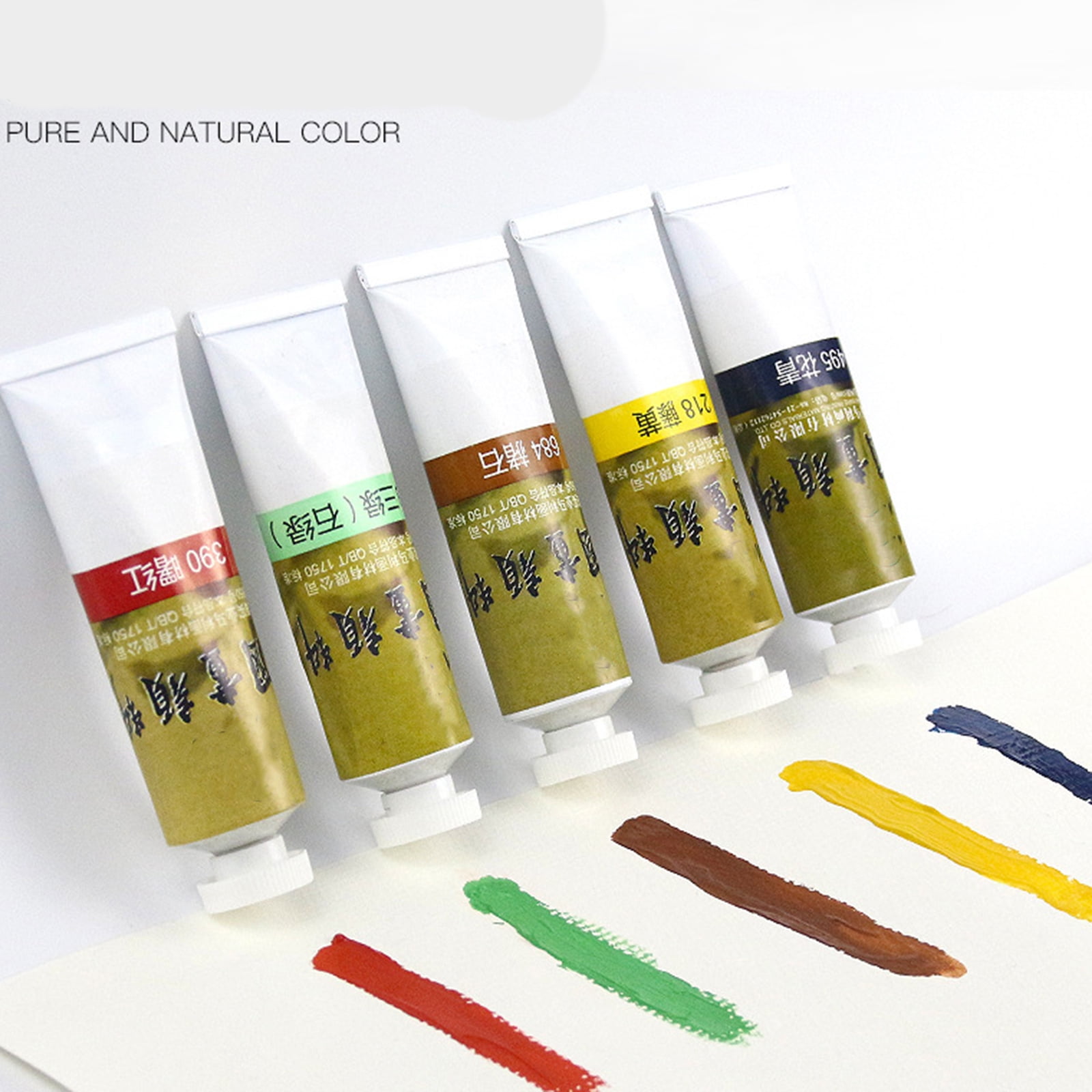 Partygee 12/18/24/36 Colors 5/12ml Chinese Painting Pigment Watercolor Paint Drawing Tools for Artist Students