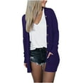 thumbnail image 5 of Lindreshi Cardigan Sweaters for Women Plus Size Women's Color Long Sleeve Casual Tops Blouse with Pocket and Button Cardigan, 5 of 6