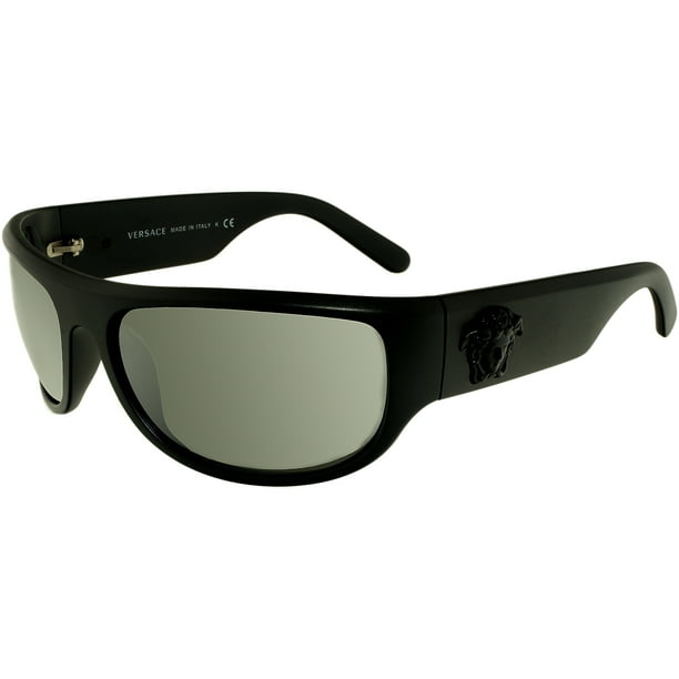 Versace - Versace Men's VE4276-50796G-63 Black Rectangle Sunglasses ...